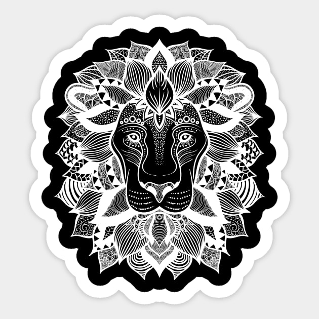 Lion Sticker by ByVili